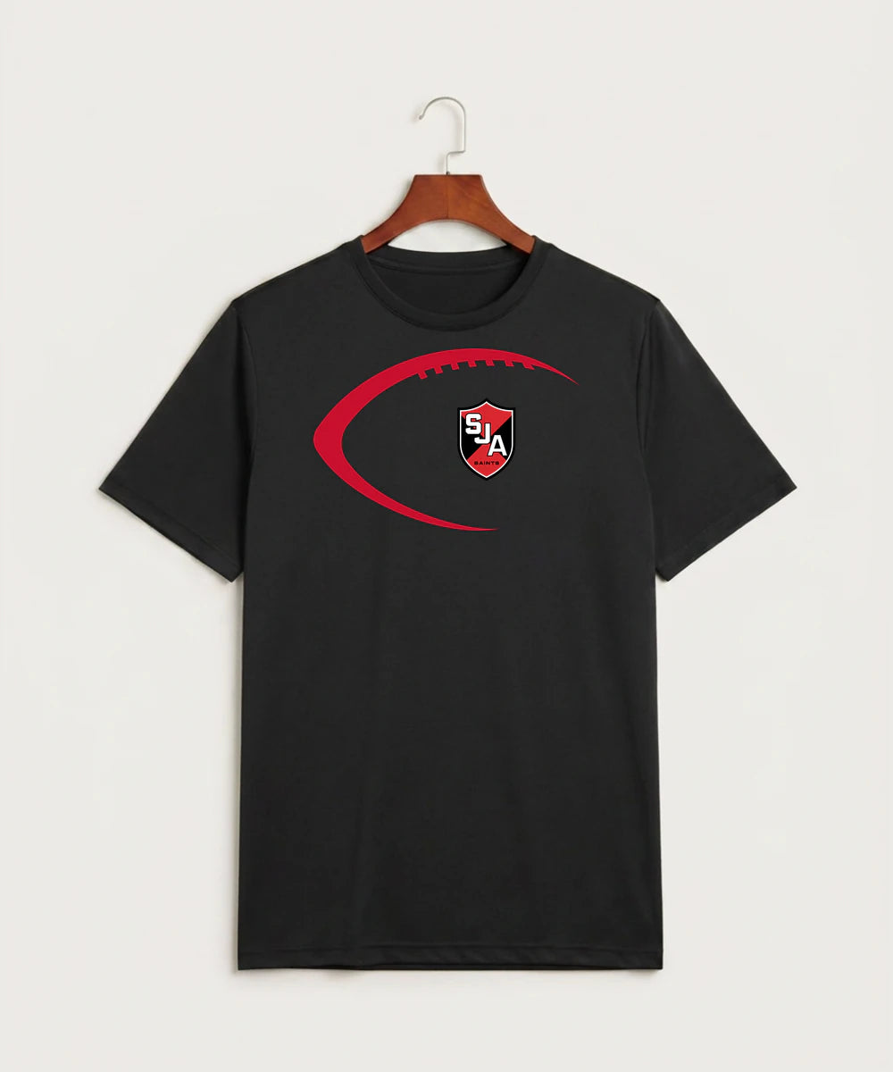 Saint James High School Football (Boys) - Black Sport-Tek PosiCharge Competitor Tee. ST350