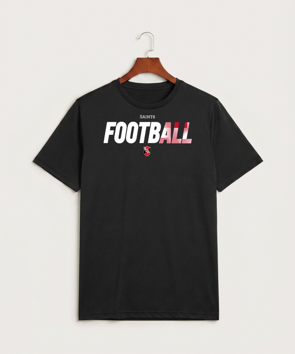 Saint James High School Football (Boys) - Black Sport-Tek PosiCharge Competitor Tee. ST350