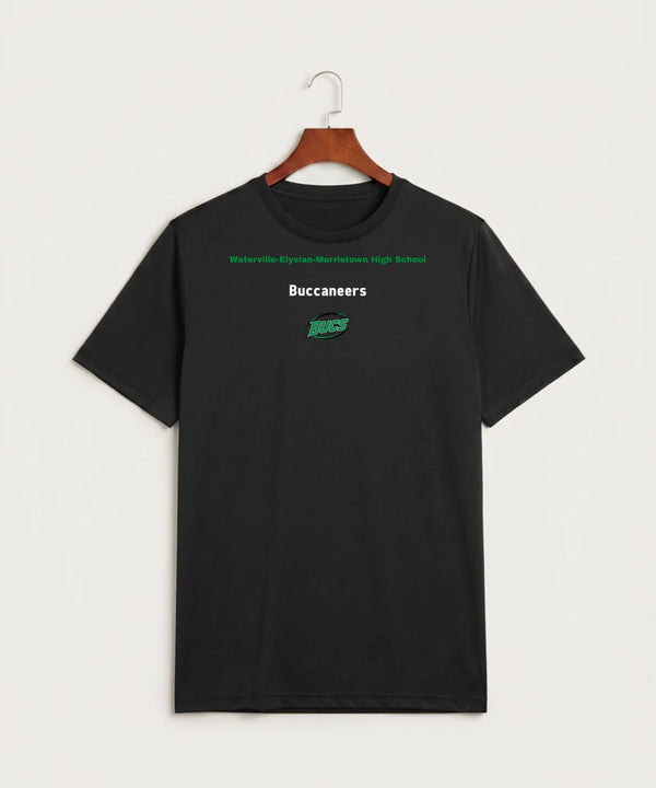 Waterville-Elysian-Morristown High School Football (Boys) - Black Sport-Tek PosiCharge Competitor Tee. ST350