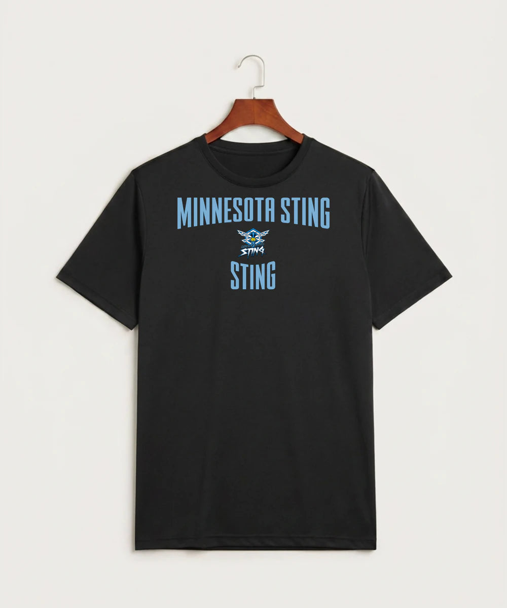 Minnesota Sting Athletics - Black Sport-Tek PosiCharge Competitor Tee. ST350