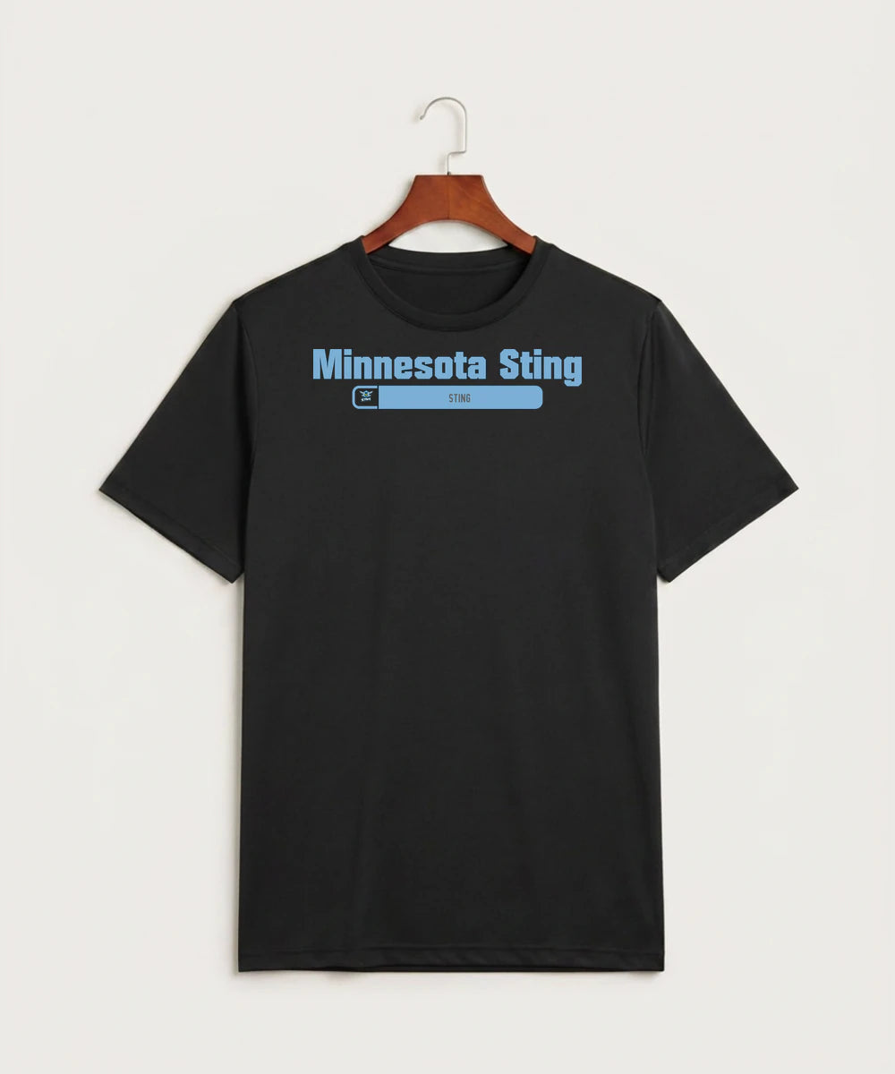 Minnesota Sting Athletics - Black Sport-Tek PosiCharge Competitor Tee. ST350