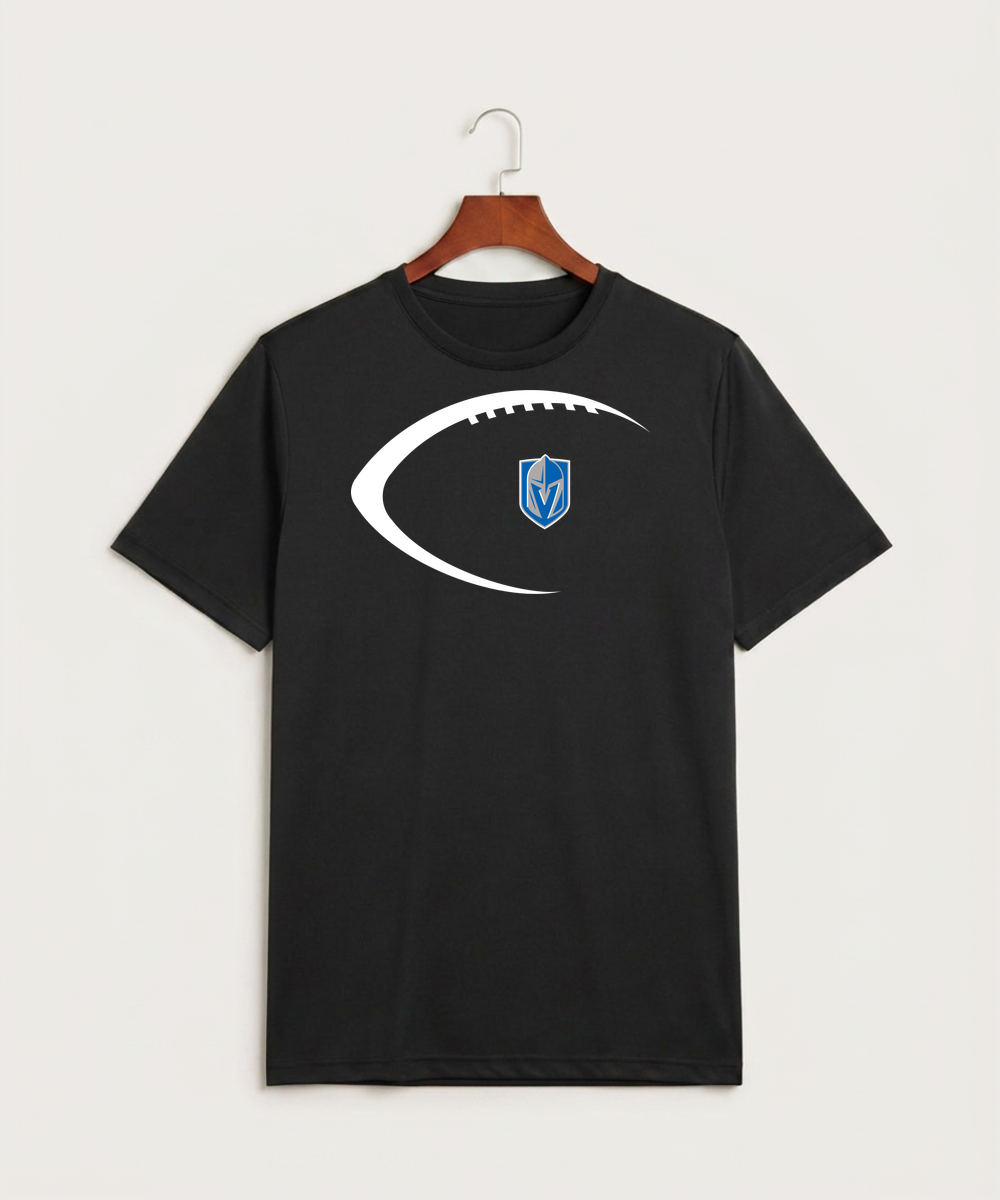 Lake Crystal-Welcome-Memorial High School Football (Boys) - Black Sport-Tek PosiCharge Competitor Tee. ST350