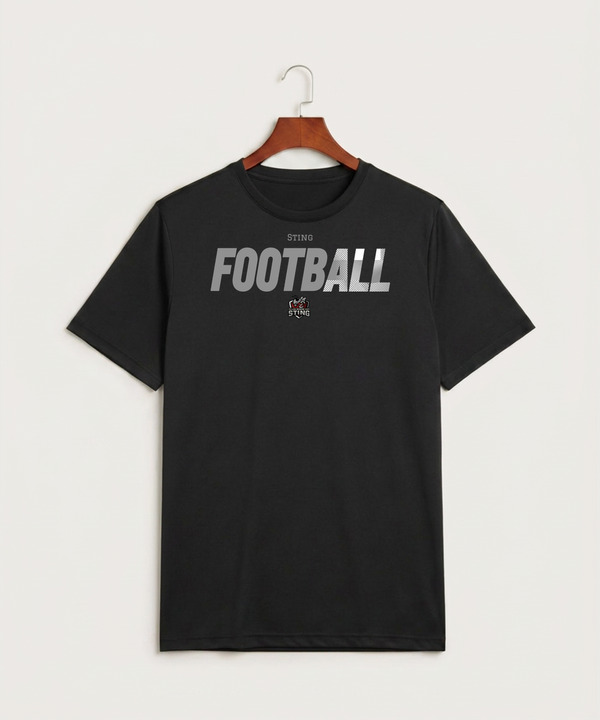 Yellow Medicine East High School Football (Boys) - Black Sport-Tek PosiCharge Competitor Tee. ST350