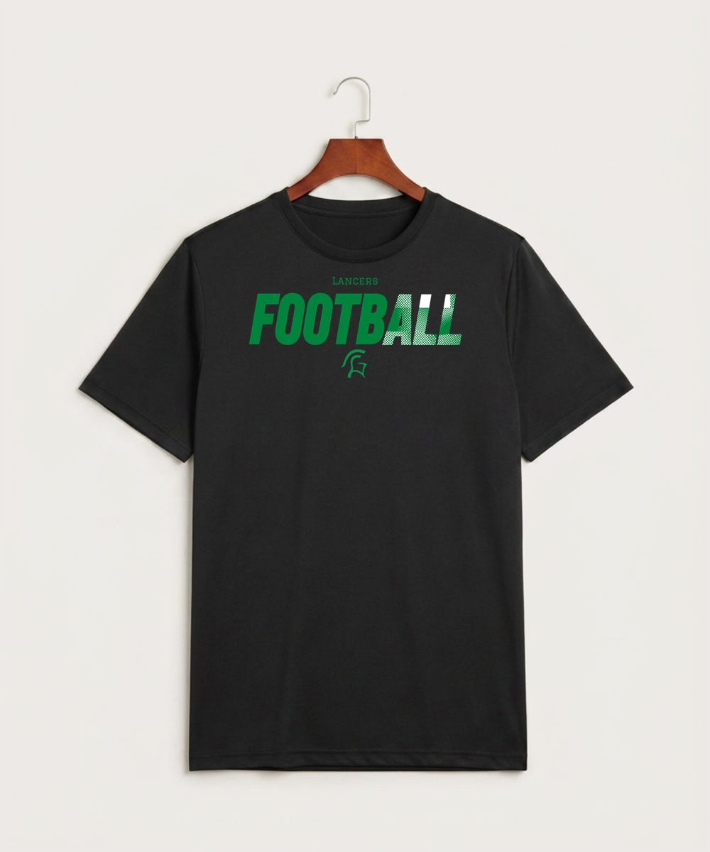 La Crescent High School Football (Boys) - Black Sport-Tek PosiCharge Competitor Tee. ST350