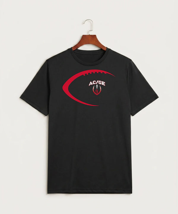 Alden-Conger-Glenville Emmons High School Football (Boys) - Black Sport-Tek PosiCharge Competitor Tee. ST350