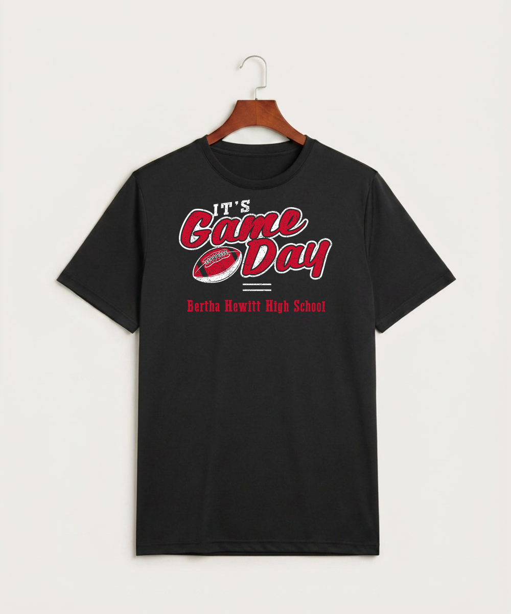 Bertha Hewitt High School Football (Boys) - Black Sport-Tek PosiCharge Competitor Tee. ST350