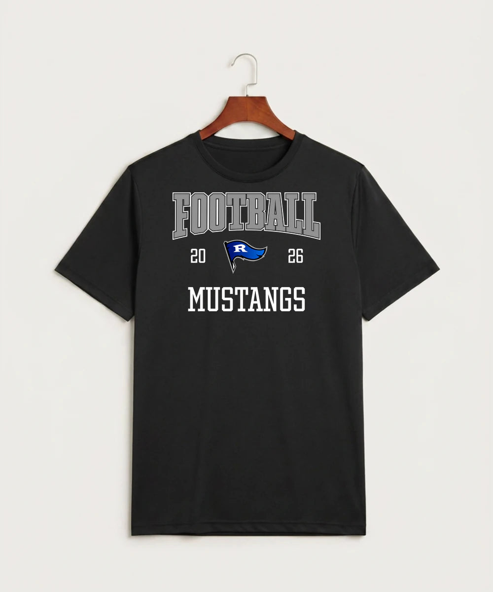 Red Lake County Central Football (Boys) - Black Sport-Tek PosiCharge Competitor Tee. ST350