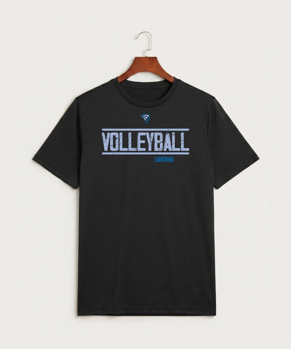 Eastview High School Volleyball (Girls) - Black Sport-Tek PosiCharge Competitor Tee. ST350
