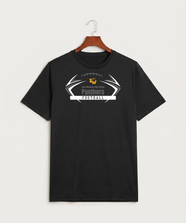 Le-Win Football - Black Sport-Tek PosiCharge Competitor Tee. ST350