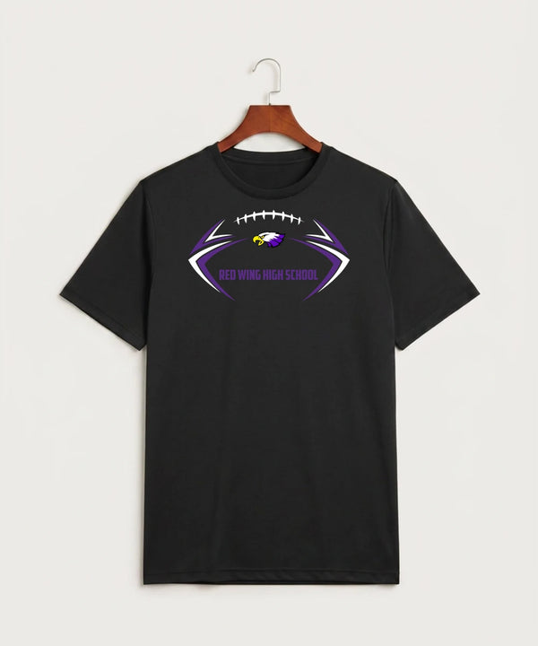 Red Wing High School Football - Black Sport-Tek PosiCharge Competitor Tee. ST350