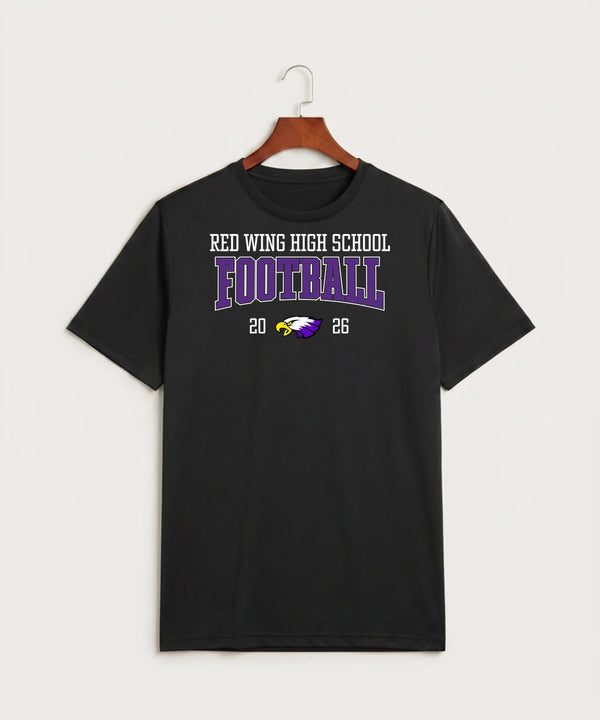 Red Wing High School Football - Black Sport-Tek PosiCharge Competitor Tee. ST350
