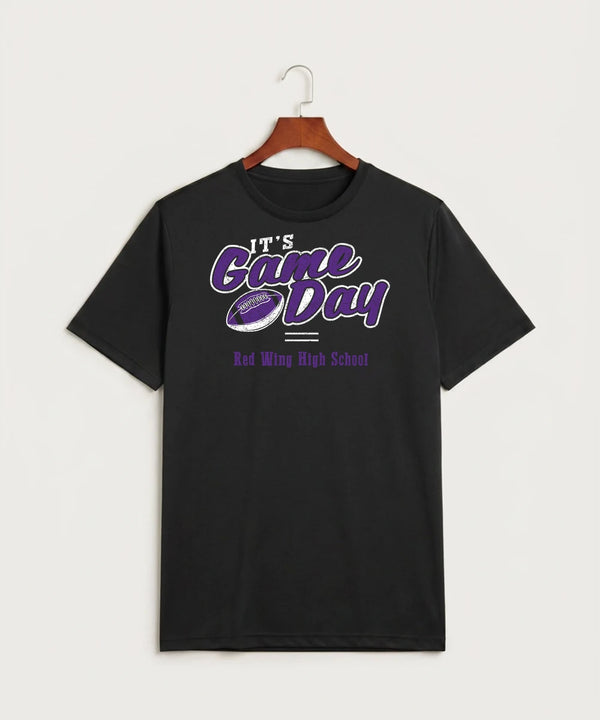 Red Wing High School Football - Black Sport-Tek PosiCharge Competitor Tee. ST350
