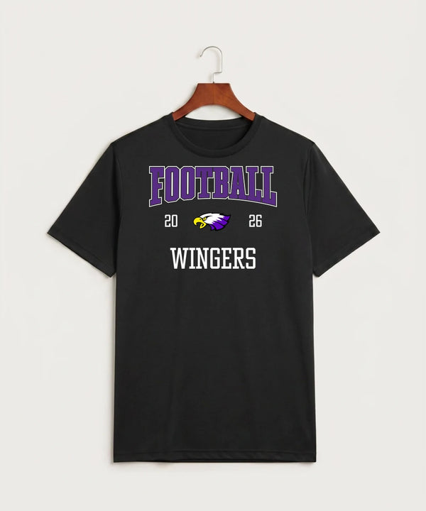 Red Wing High School Football - Black Sport-Tek PosiCharge Competitor Tee. ST350
