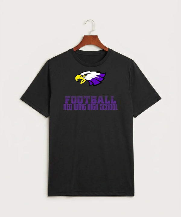 Red Wing High School Football - Black Sport-Tek PosiCharge Competitor Tee. ST350