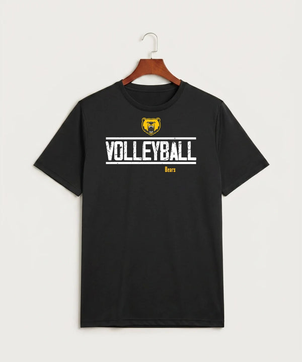 Byron High School Volleyball (Girls) - Black Sport-Tek PosiCharge Competitor Tee. ST350