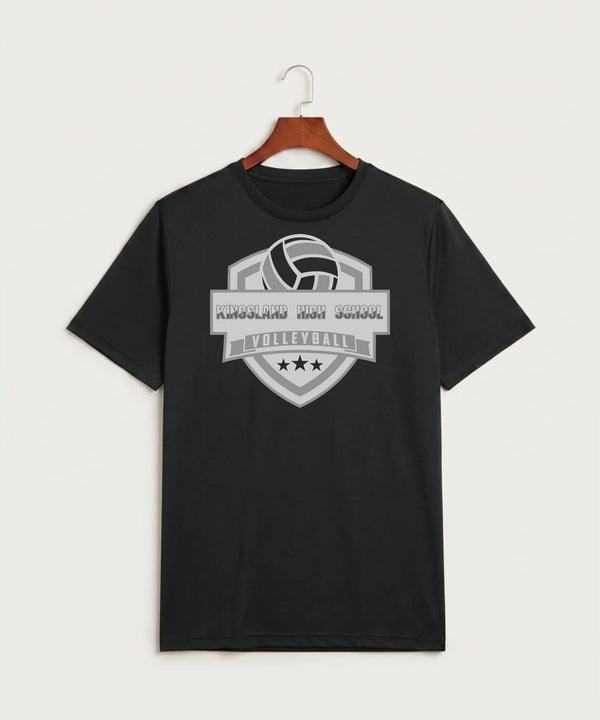 Kingsland High School Volleyball (Girls) - Black Sport-Tek PosiCharge Competitor Tee. ST350