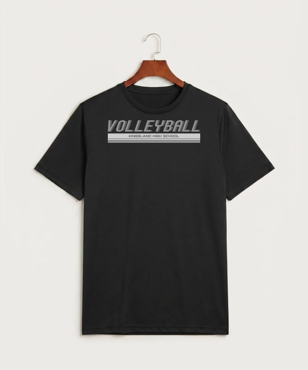 Kingsland High School Volleyball (Girls) - Black Sport-Tek PosiCharge Competitor Tee. ST350