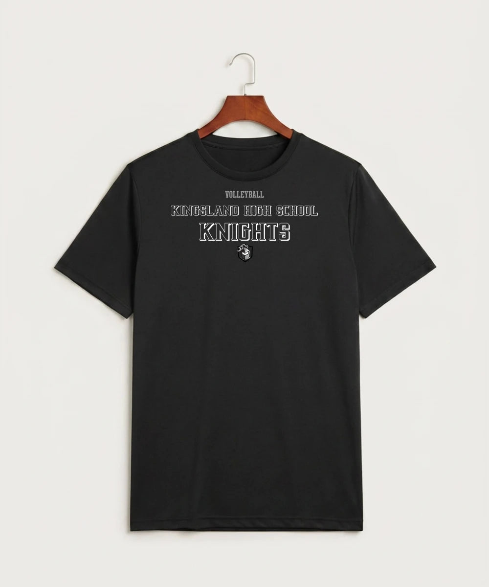 Kingsland High School Volleyball (Girls) - Black Sport-Tek PosiCharge Competitor Tee. ST350