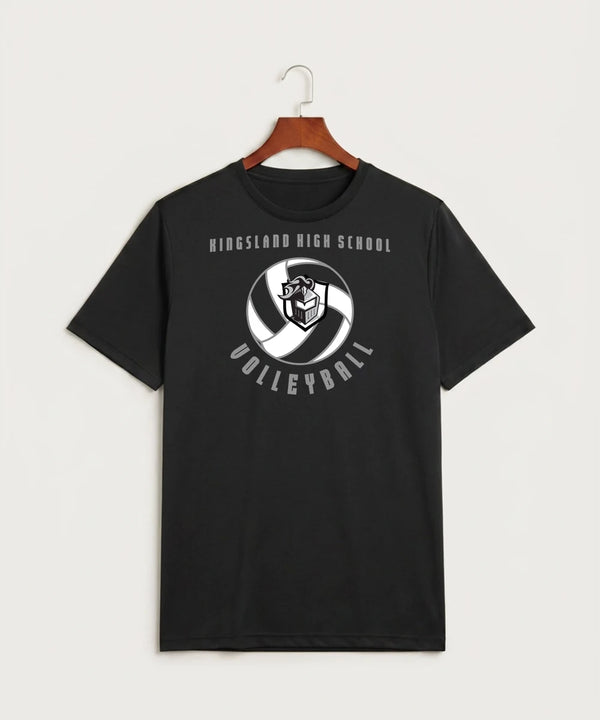 Kingsland High School Volleyball (Girls) - Black Sport-Tek PosiCharge Competitor Tee. ST350