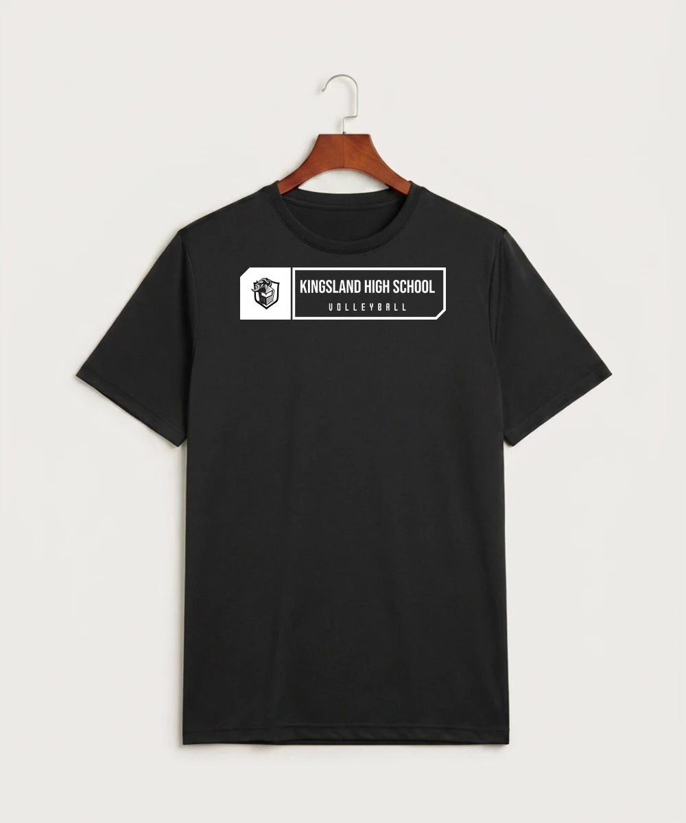 Kingsland High School Volleyball (Girls) - Black Sport-Tek PosiCharge Competitor Tee. ST350