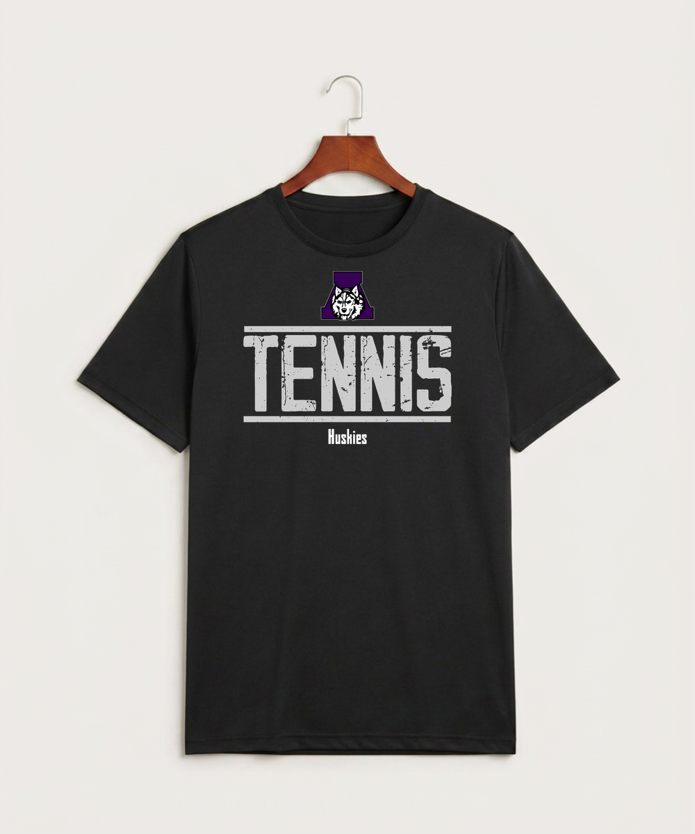 Albany High School Tennis (Boys) - Black Sport-Tek PosiCharge Competitor Tee. ST350