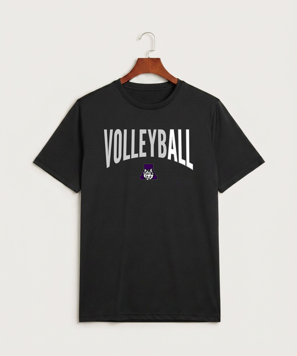 Albany High School Volleyball (Girls) - Black Sport-Tek PosiCharge Competitor Tee. ST350