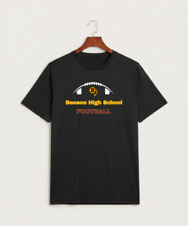 Benson High School Football (Boys) - Black Sport-Tek PosiCharge Competitor Tee. ST350