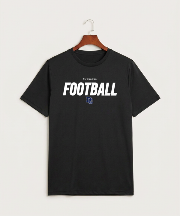 Dassel Cokato High School Football (Boys) - Black Sport-Tek PosiCharge Competitor Tee. ST350