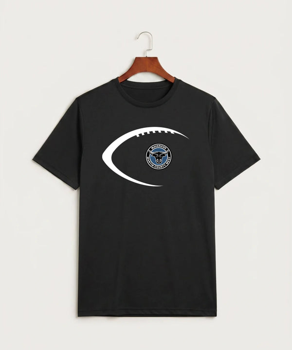 Martin County West High School Football (Boys) - Black Sport-Tek PosiCharge Competitor Tee. ST350
