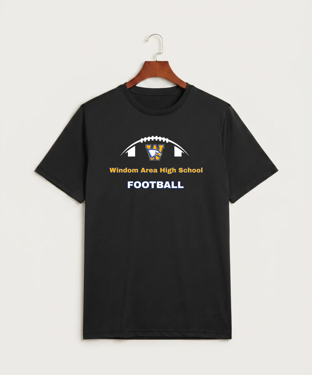 Windom Area High School Football (Boys) - Black Sport-Tek PosiCharge Competitor Tee. ST350