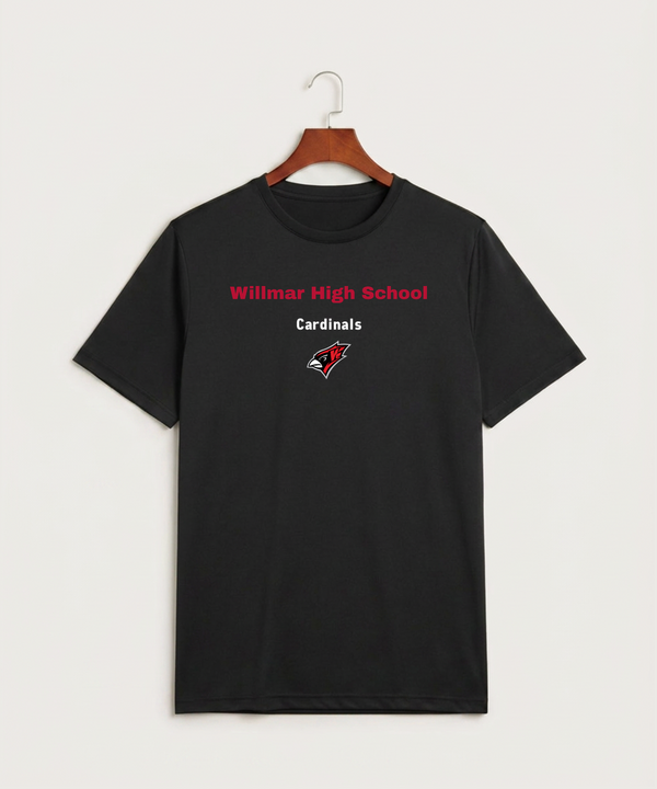 Willmar High School Athletics - Black Sport-Tek PosiCharge Competitor Tee. ST350
