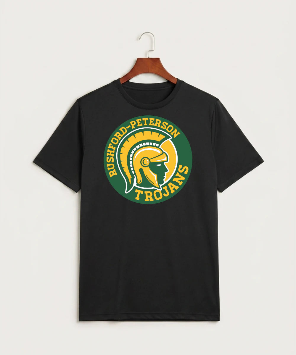 Rushford Peterson High School Football (Boys) - Black Sport-Tek PosiCharge Competitor Tee. ST350