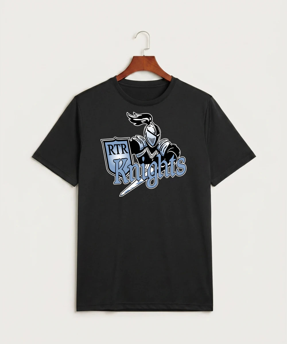 Russell-Tyler-Ruthton High School Football (Boys) - Black Sport-Tek PosiCharge Competitor Tee. ST350