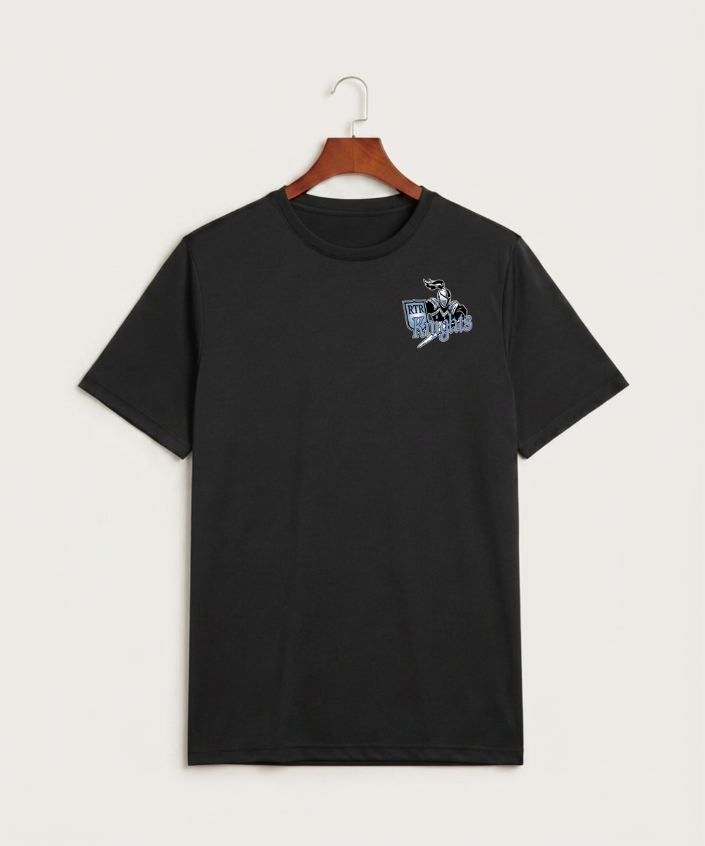 Russell-Tyler-Ruthton High School Football (Boys) - Black Sport-Tek PosiCharge Competitor Tee. ST350