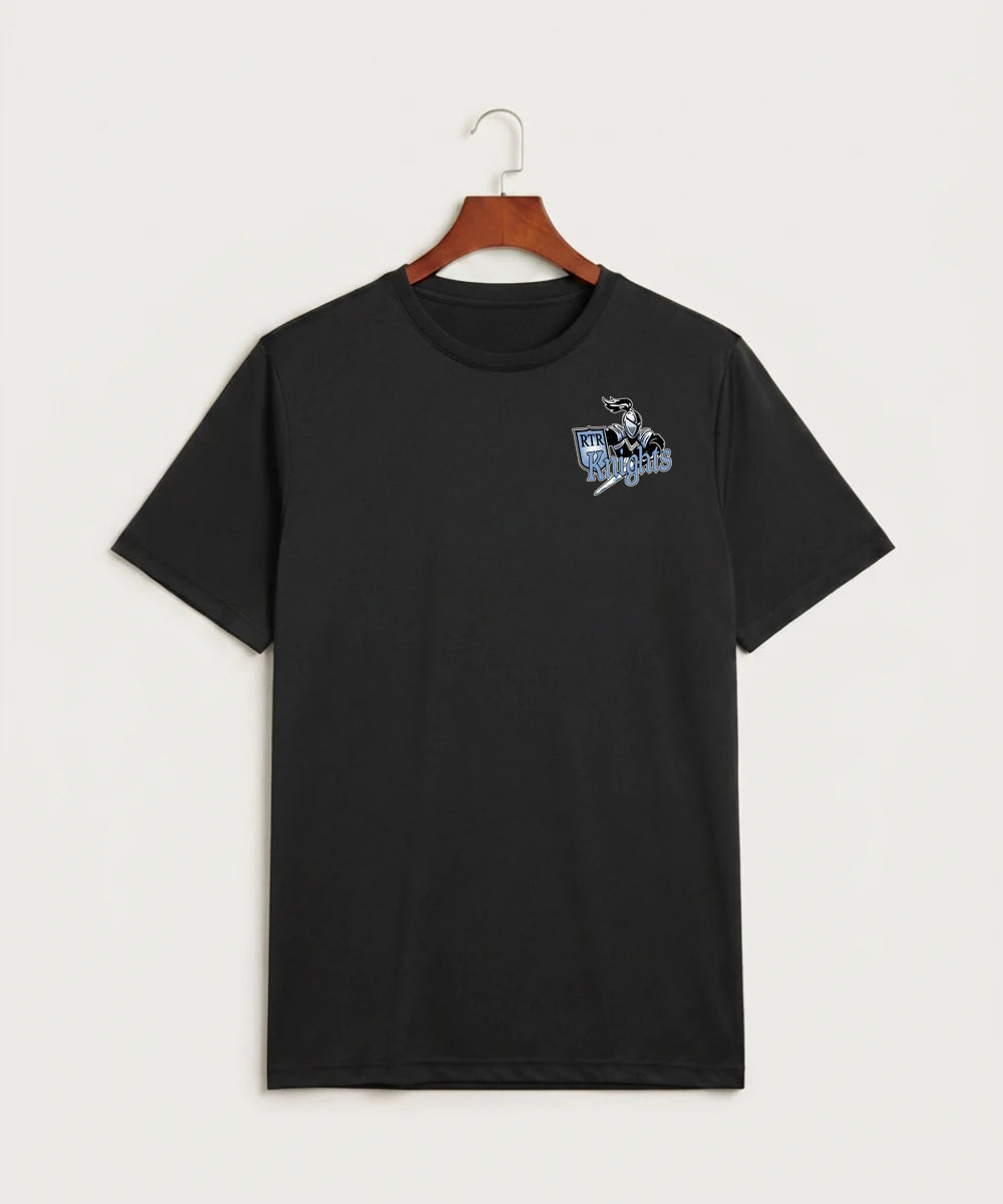 Russell-Tyler-Ruthton High School Football (Boys) - Black Sport-Tek PosiCharge Competitor Tee. ST350