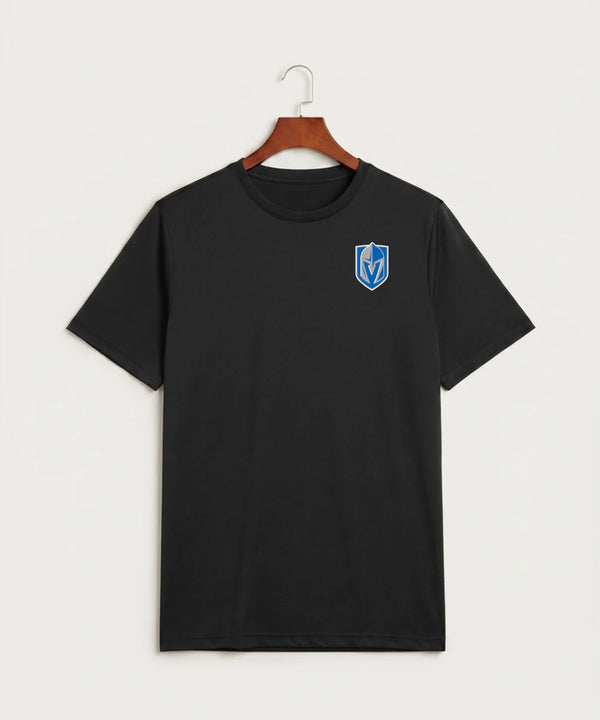 Lake Crystal-Welcome-Memorial High School Football (Boys) - Black Sport-Tek PosiCharge Competitor Tee. ST350