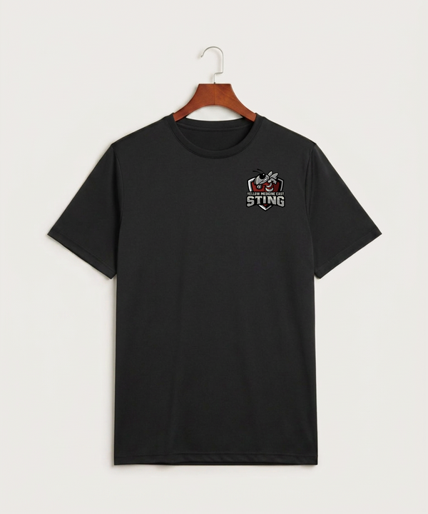 Yellow Medicine East High School Athletics - Black Sport-Tek PosiCharge Competitor Tee. ST350