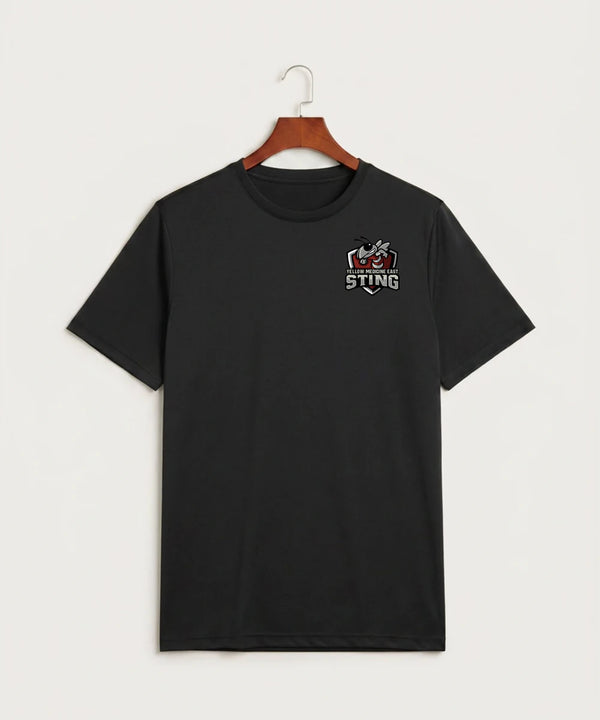 Yellow Medicine East High School Athletics - Black Sport-Tek PosiCharge Competitor Tee. ST350