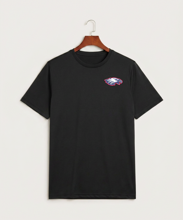 Pequot Lakes High School Football (Boys) - Black Sport-Tek PosiCharge Competitor Tee. ST350