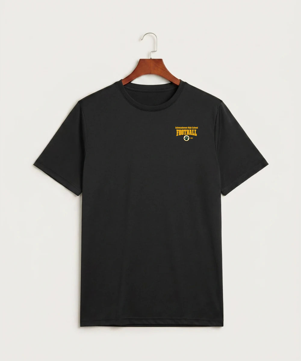 Ashwaubenon High School Football (Boys) - Black Sport-Tek PosiCharge Competitor Tee. ST350
