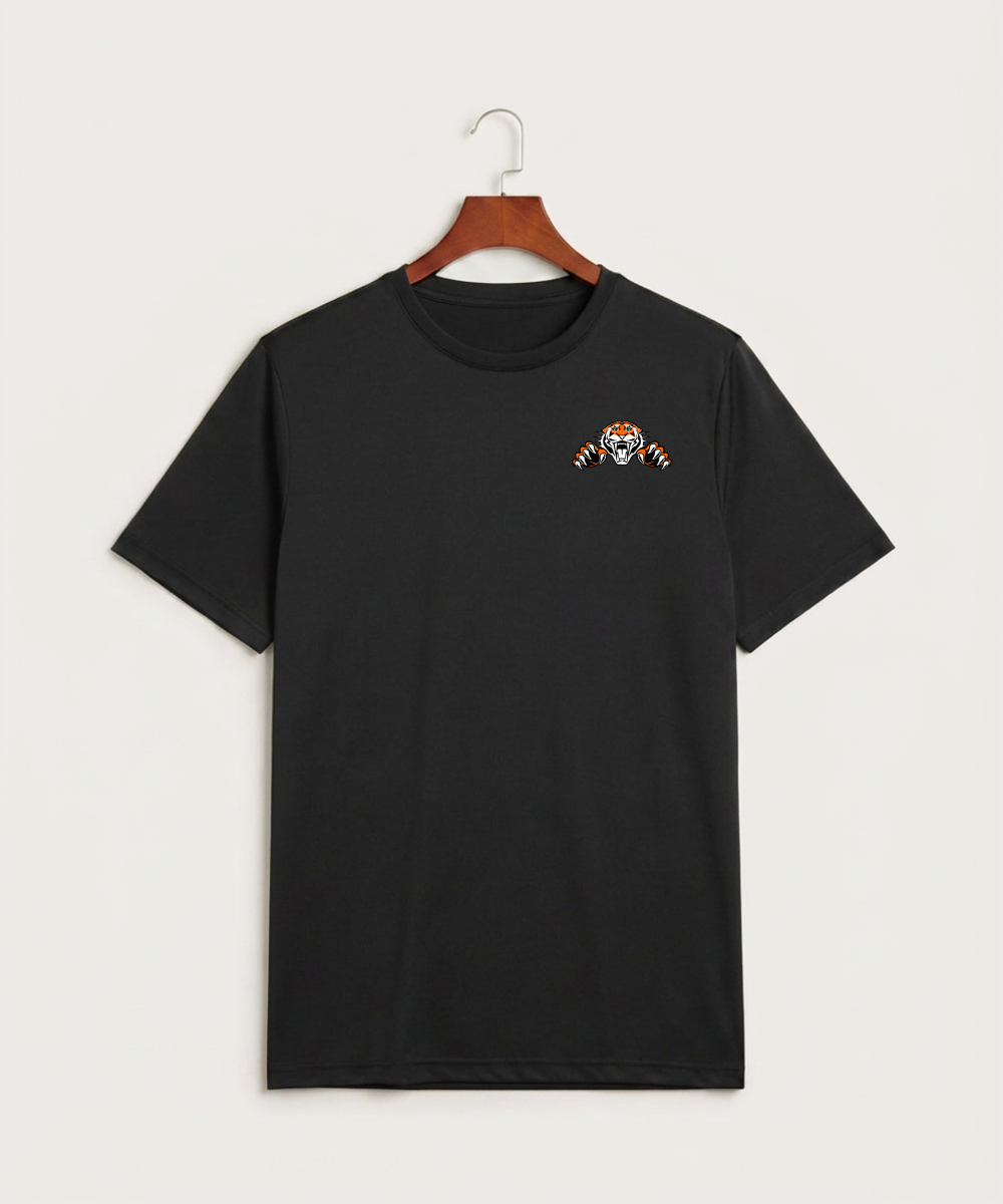 Pine River Backus High School Football (Boys) - Black Sport-Tek PosiCharge Competitor Tee. ST350