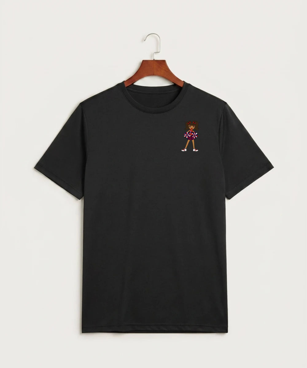 Independence High School Cheer Team - Black Sport-Tek PosiCharge Competitor Tee. ST350