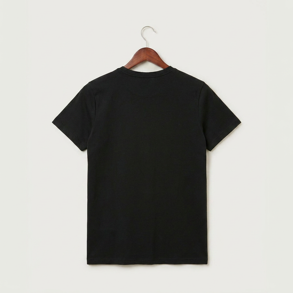 Albany High School Tennis (Boys) - Black T-Shirt - Full Front (back)