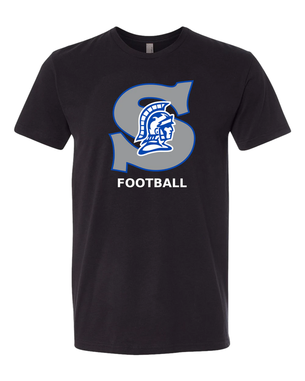 Southwest Football - Black T-Shirt - Full Front