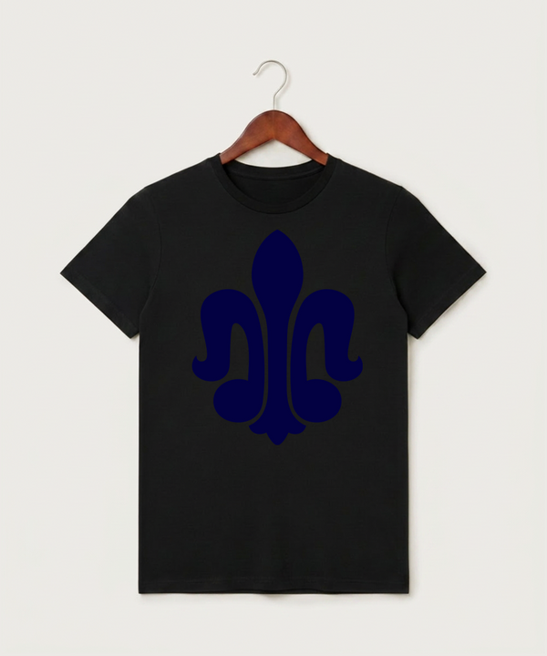 Saint Peter High School Athletics - Black T-Shirt - Full Front