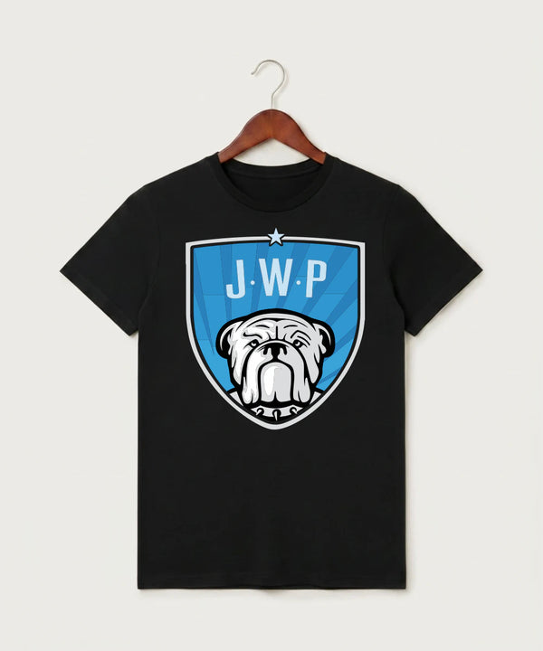 Janesville Waldorf Pemberton Volleyball (Girls) - Black T-Shirt - Full Front