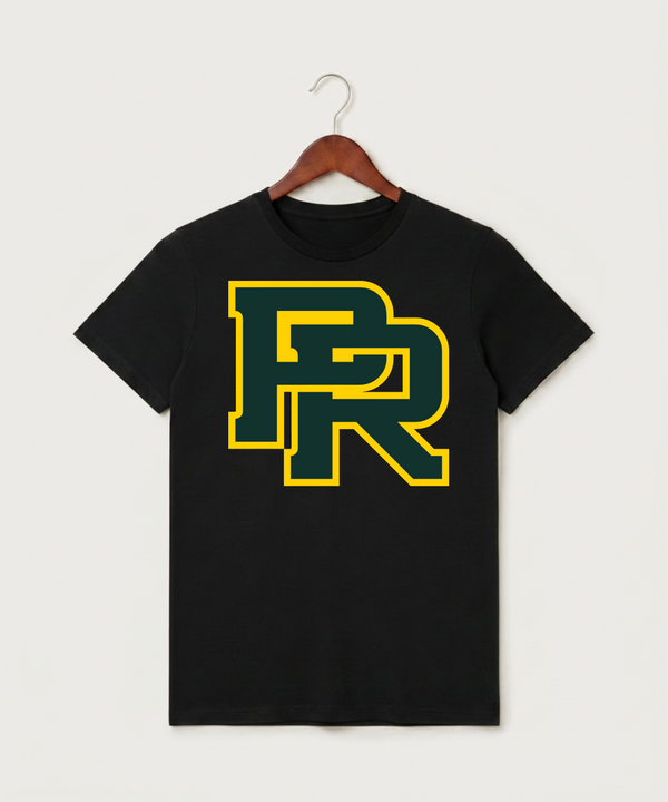 Proctor High School Football (Boys) - Black T-Shirt - Full Front