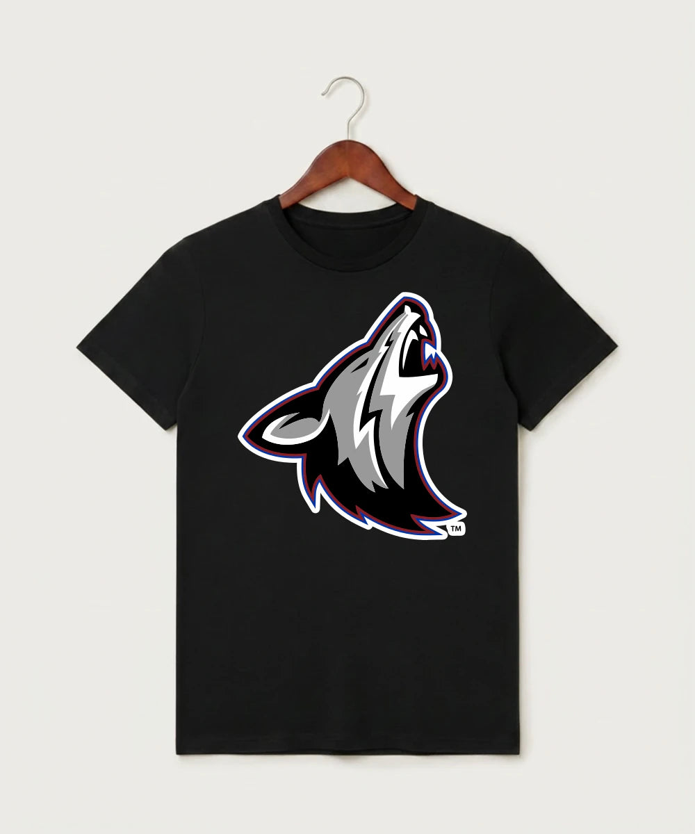 Heron Lake-Okabena High School Football (Boys) - Black T-Shirt - Full Front