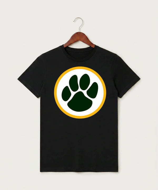Ashwaubenon High School Soccer (Boys) - Black T-Shirt - Full Front