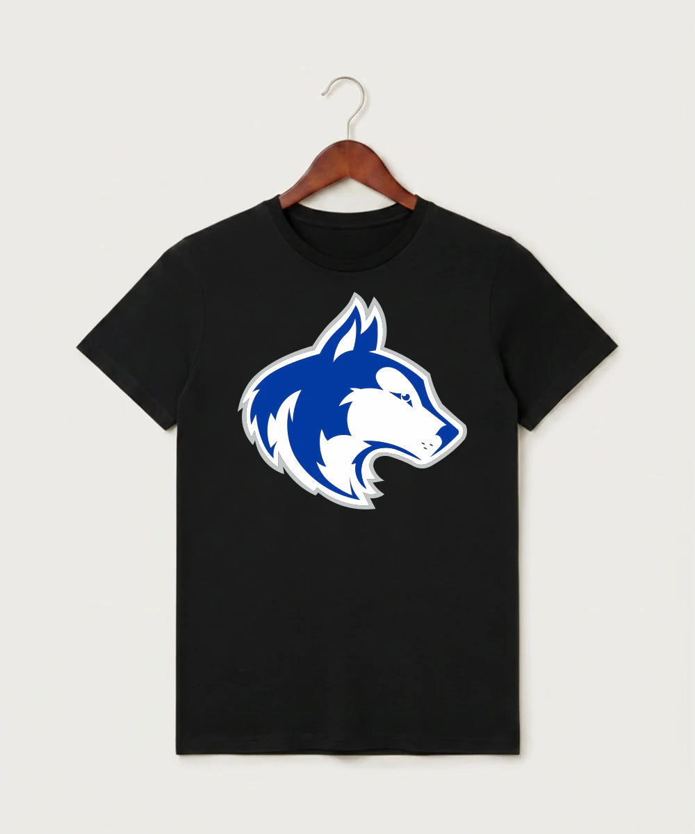 Owatonna High School Volleyball (Girls) - Black T-Shirt - Full Front